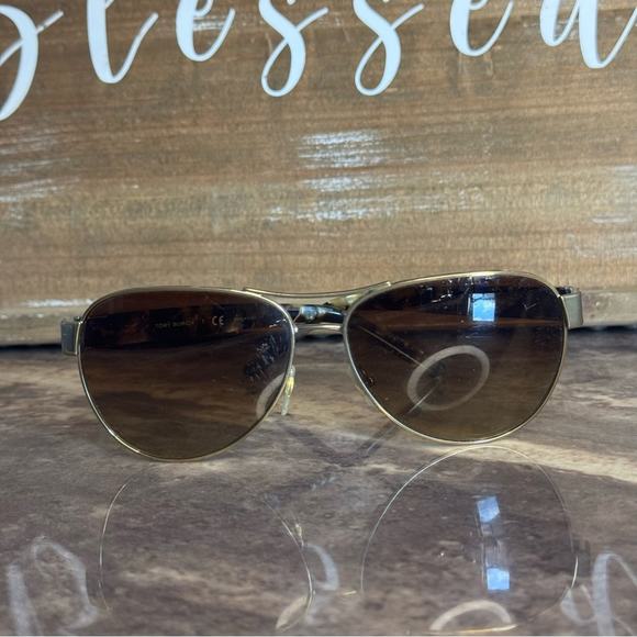 Tory Burch TY6051 Aviator Sunglasses - Picture 1 of 10